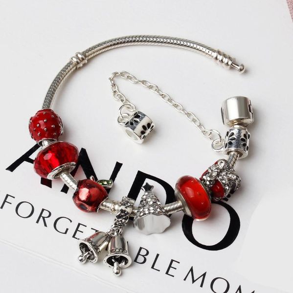 charm bracelets szelam 2121fashion christmas bell red crystal beaded braceletssbr210029, Golden;silver
charm bracelets szelam 2121fashion christmas bell red crystal beaded braceletssbr210029, Golden;silver