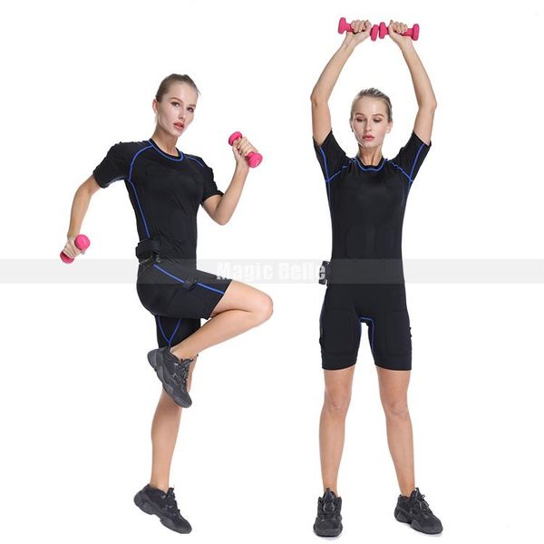 electric massagers ems training machine suit sports wear app control wireless for fitness muscle simulation
electric massagers ems training machine suit sports wear app control wireless for fitness muscle simulation