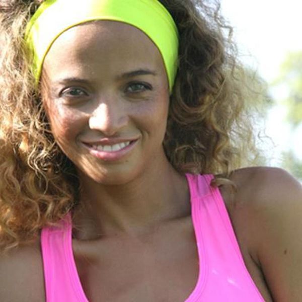 elastic sports headband fluorescent color sweat absorption wide hair band women men fitness exercise gym yoga sweatband, Yellow;black
elastic sports headband fluorescent color sweat absorption wide hair band women men fitness exercise gym yoga sweatband, Yellow;black