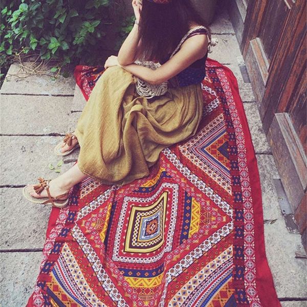 designer bohemian ethnic style red printing tassel cotton hemp scarf south sichuan tibet travel sunscreen shawl, Blue;black
designer bohemian ethnic style red printing tassel cotton hemp scarf south sichuan tibet travel sunscreen shawl, Blue;black