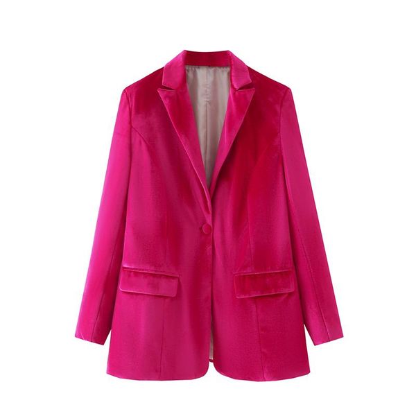women's suits & blazers spring and autumn casual solid color single-button pocket decorative jacket, White;black
women's suits & blazers spring and autumn casual solid color single-button pocket decorative jacket, White;black