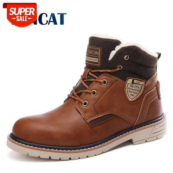 2020 new winter warm fur men's boots leather ankle boots waterproof snow outdoor desert comfortable motorcycle boots #ep5c
2020 new winter warm fur men's boots leather ankle boots waterproof snow outdoor desert comfortable motorcycle boots #ep5c