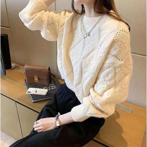 women's sweaters cmaz korean red sweater women 's autumn and winter 2021 loose, White;black
women's sweaters cmaz korean red sweater women 's autumn and winter 2021 loose, White;black