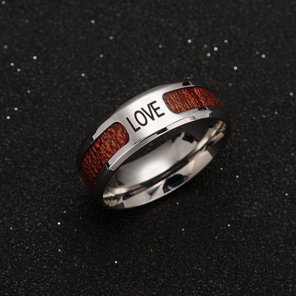 wedding rings fashion wood grain love stainless steel ring for men 8mm couple never fade engagement jewelry wholesale, Slivery;golden
wedding rings fashion wood grain love stainless steel ring for men 8mm couple never fade engagement jewelry wholesale, Slivery;golden