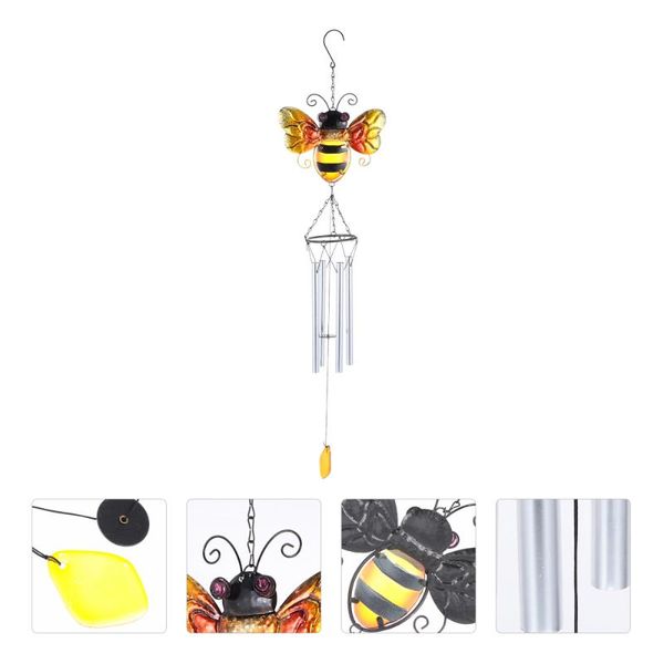 decorative objects & figurines 1pc creative wind bell outdoor hanging garden bee chime (random style)
decorative objects & figurines 1pc creative wind bell outdoor hanging garden bee chime (random style)