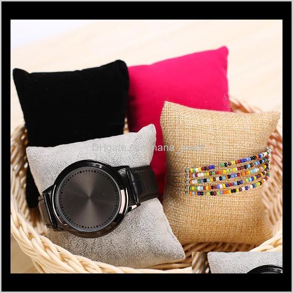 5 styles fashion linen velvet new lovely bracelet sponge bangle watch pillow cushion for jewelry display holder ev8wy xj9jy, Black
5 styles fashion linen velvet new lovely bracelet sponge bangle watch pillow cushion for jewelry display holder ev8wy xj9jy, Black