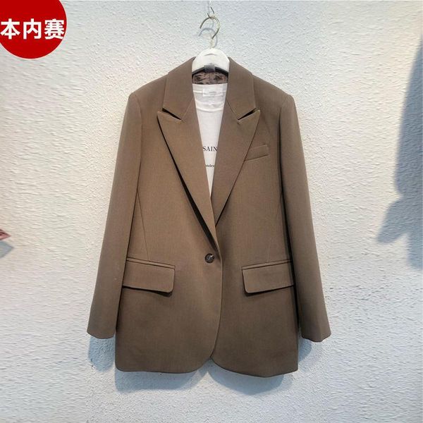 women's suits & blazers blazer women suit jacket spring and autumn loose one button casual veste femme, White;black
women's suits & blazers blazer women suit jacket spring and autumn loose one button casual veste femme, White;black