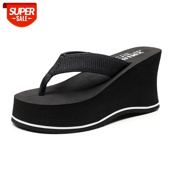 womens fashion high-heeled flip flops shoes beach non-slip outdoor casual beach shallow seaside thick bottom slippers size40 #sq57, Black
womens fashion high-heeled flip flops shoes beach non-slip outdoor casual beach shallow seaside thick bottom slippers size40 #sq57, Black