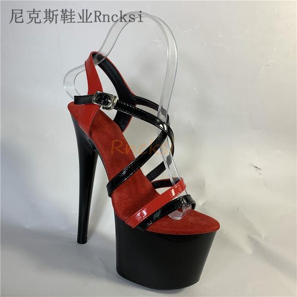 rncksi fashion unique 15cm 17cm ultra high heels sandals spell color high heels ankle straps heel sandals size34-46, Black
rncksi fashion unique 15cm 17cm ultra high heels sandals spell color high heels ankle straps heel sandals size34-46, Black