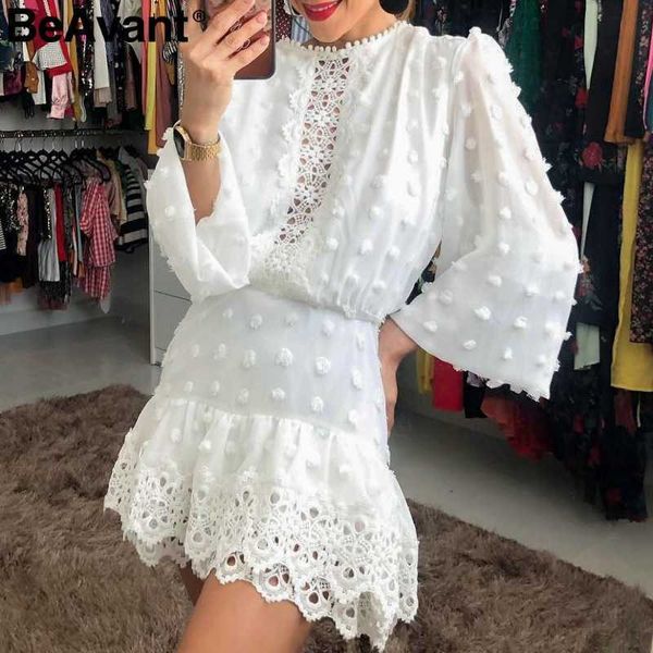 beavant elegant white chiffon dress women long sleeve polka dot lace dresses female luxury slim evening party dress vestidos 210709, Black;gray
beavant elegant white chiffon dress women long sleeve polka dot lace dresses female luxury slim evening party dress vestidos 210709, Black;gray