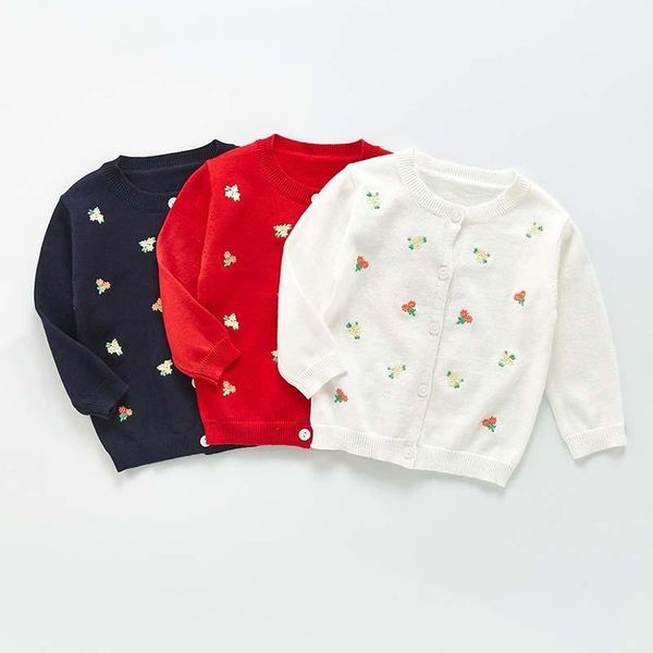 pullover autumn baby girls knitted cardigan sweater outer infant long sleeve coat toddler girl cotton flower embroidery clothes top, Blue
pullover autumn baby girls knitted cardigan sweater outer infant long sleeve coat toddler girl cotton flower embroidery clothes top, Blue