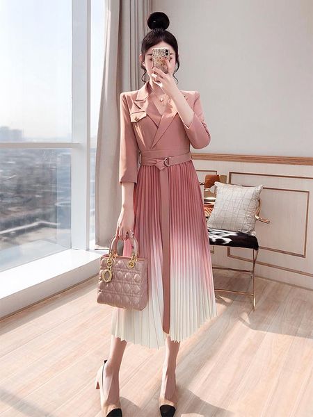 casual dresses sj03254 fashion women 2021 spring dress luxury european design party style, Black;gray
casual dresses sj03254 fashion women 2021 spring dress luxury european design party style, Black;gray
