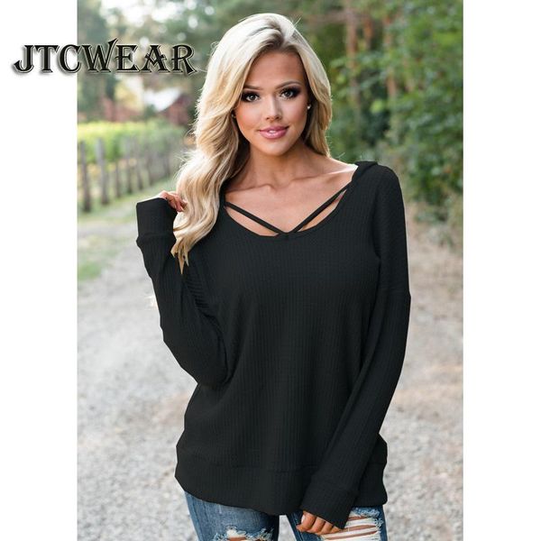 women's hoodies & sweatshirts spring autumn women hooded long sleeve u neck knitted solid color casual loose lady hoodie 775, Black
women's hoodies & sweatshirts spring autumn women hooded long sleeve u neck knitted solid color casual loose lady hoodie 775, Black