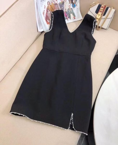casual dresses quality rk0258 high fashion women 2021 spring luxury european design party style dress, Black;gray
casual dresses quality rk0258 high fashion women 2021 spring luxury european design party style dress, Black;gray