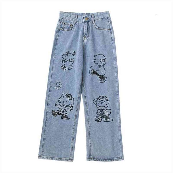 y2k jeans woman summer fashion cartoon print denim long trousers loose casual ladies streetwear bottoms pants straight leg, Blue
y2k jeans woman summer fashion cartoon print denim long trousers loose casual ladies streetwear bottoms pants straight leg, Blue