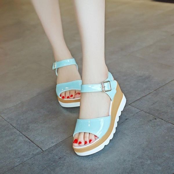sandals 2021 summer style ladies wedge fish mouth korean fashion platform high heel casual women, Black
sandals 2021 summer style ladies wedge fish mouth korean fashion platform high heel casual women, Black