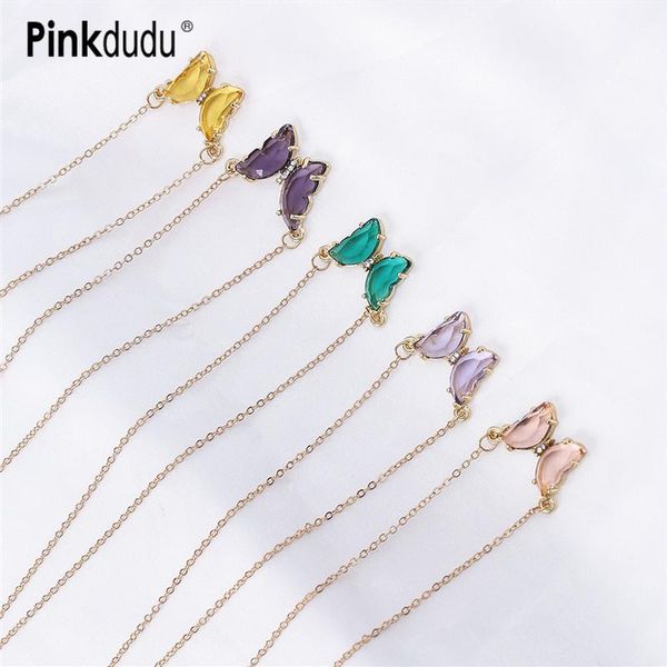 pendant necklaces pinkdudu 5 clolors cute transparent crystal glass long gold chain necklace sweet butterfly for women og094, Silver
pendant necklaces pinkdudu 5 clolors cute transparent crystal glass long gold chain necklace sweet butterfly for women og094, Silver