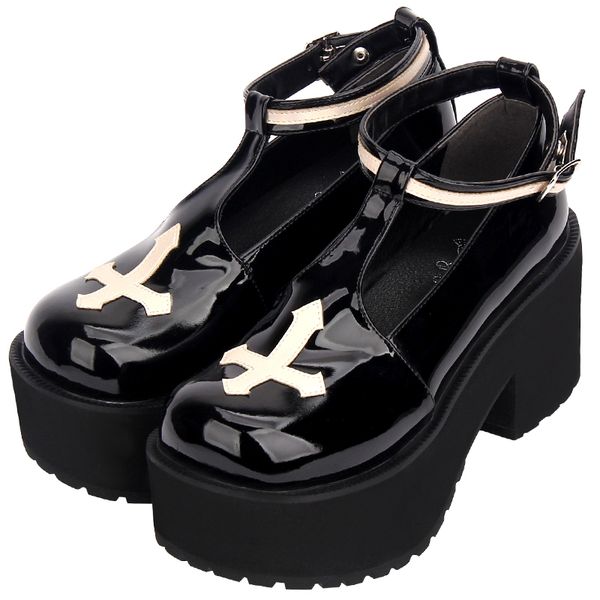 black punk platform lolita crucifix cross pattern round-finger design japanese foot gothic girl loli anime shoes cosplay high heels hffq
black punk platform lolita crucifix cross pattern round-finger design japanese foot gothic girl loli anime shoes cosplay high heels hffq