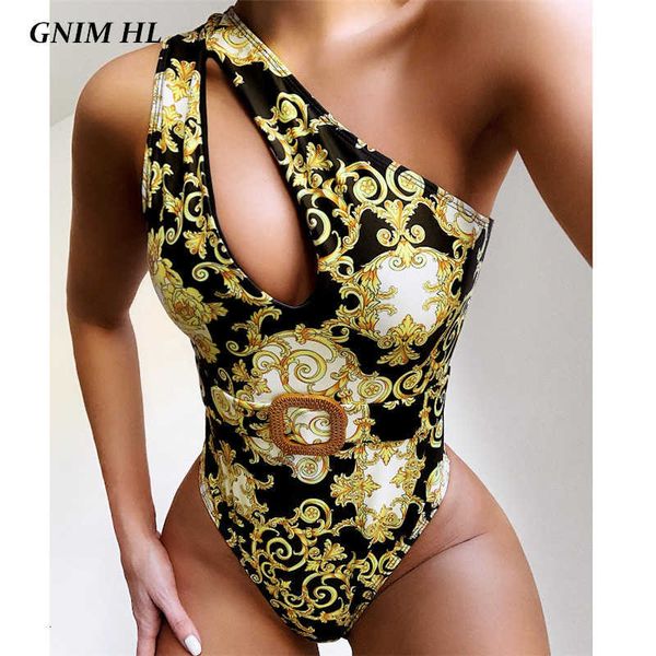 swimwear gnim one shoulder bikini mujer 2021 hollow out women one-piece print brazilian swimsuit with belt summer biquini, White;black
swimwear gnim one shoulder bikini mujer 2021 hollow out women one-piece print brazilian swimsuit with belt summer biquini, White;black