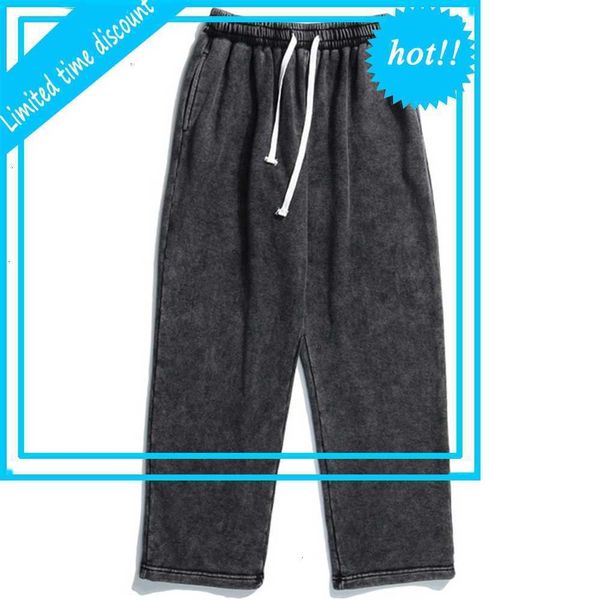 2021 hip hop retro vintage washed streetwear men sweatpants joggers autumn hiphop harem pants baggy trousers, Black
2021 hip hop retro vintage washed streetwear men sweatpants joggers autumn hiphop harem pants baggy trousers, Black