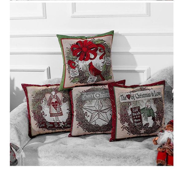 pillow case christmas throw cushion cover zipper closure print pillowcase for sofa couch bed car 45*43cm
pillow case christmas throw cushion cover zipper closure print pillowcase for sofa couch bed car 45*43cm