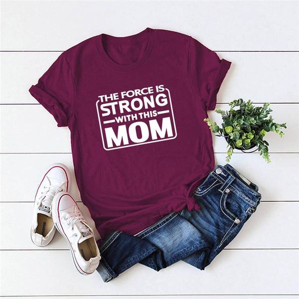 women's t-shirt letter srtong mom print t shirts for women plus size s-5xl 100%cotton o neck short sleeve tees summer woman tshirts, White
women's t-shirt letter srtong mom print t shirts for women plus size s-5xl 100%cotton o neck short sleeve tees summer woman tshirts, White