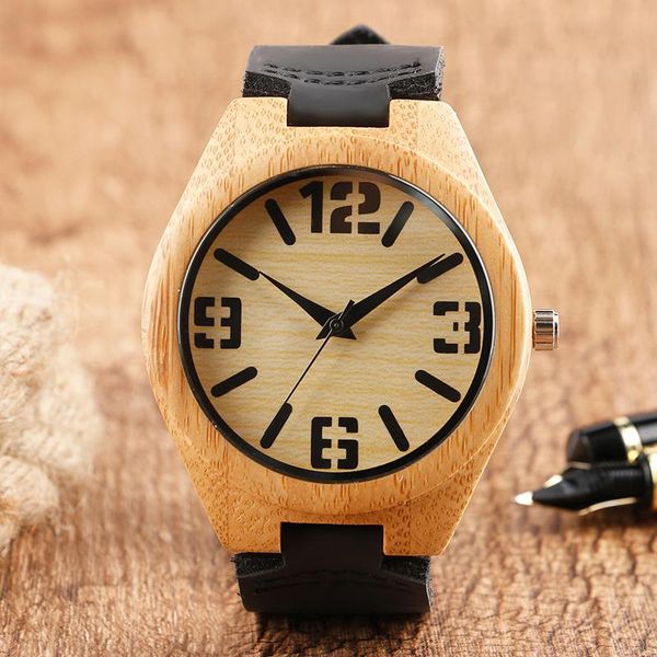 wristwatches clearly big number nature wood quartz watch women men luxury japan movement handmade bamboo special birthday gifts, Slivery;brown
wristwatches clearly big number nature wood quartz watch women men luxury japan movement handmade bamboo special birthday gifts, Slivery;brown