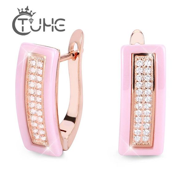 stud fashion ear ceramic earrings for women rose gold stainless steel with cubic zircon charm earring jewelry, Golden;silver
stud fashion ear ceramic earrings for women rose gold stainless steel with cubic zircon charm earring jewelry, Golden;silver