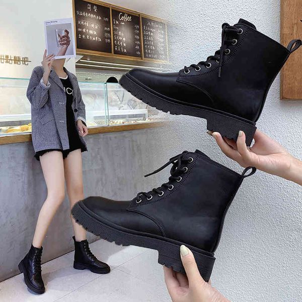 boots female low boots with artificial leather, round-tipped shoes and laces for autumn winter, big sizes ud90, Black
boots female low boots with artificial leather, round-tipped shoes and laces for autumn winter, big sizes ud90, Black