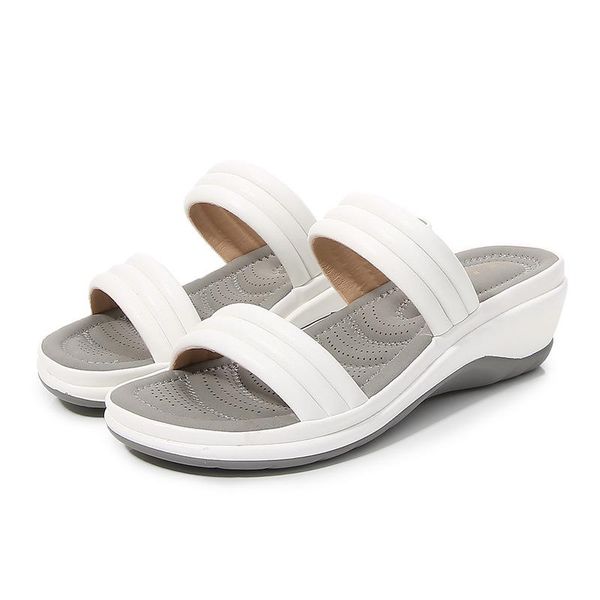 zzfaber summer basic wedges women shoes solid round toe flatform slippers women outside beach sandals, Black
zzfaber summer basic wedges women shoes solid round toe flatform slippers women outside beach sandals, Black