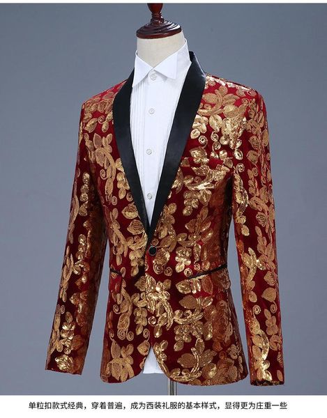 men's suits & blazers 4colour men master sequins dresses stage costumes terno suit mc host clothing singer blazer show jacket outerwear, White;black
men's suits & blazers 4colour men master sequins dresses stage costumes terno suit mc host clothing singer blazer show jacket outerwear, White;black