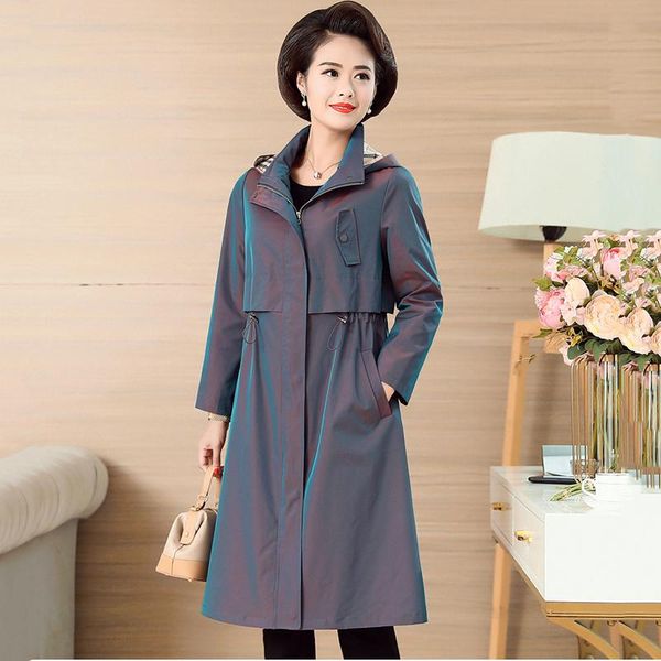 women's trench coats coat mother's spring outwear middle-aged autumn overcoat mid-length fashion hooded cardigan windbreaker z328, Tan;black
women's trench coats coat mother's spring outwear middle-aged autumn overcoat mid-length fashion hooded cardigan windbreaker z328, Tan;black