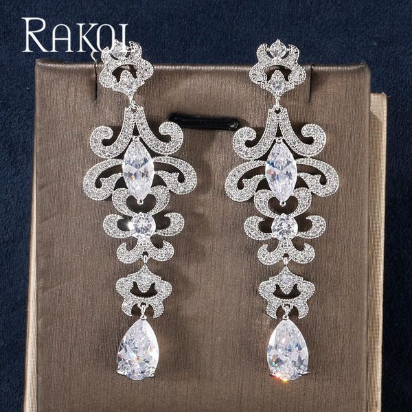 wedding jewelry sets rakol luxury elegant flower pattern cubic zircon lovely drop earrings for women dress accessories re622895, Slivery;golden
wedding jewelry sets rakol luxury elegant flower pattern cubic zircon lovely drop earrings for women dress accessories re622895, Slivery;golden