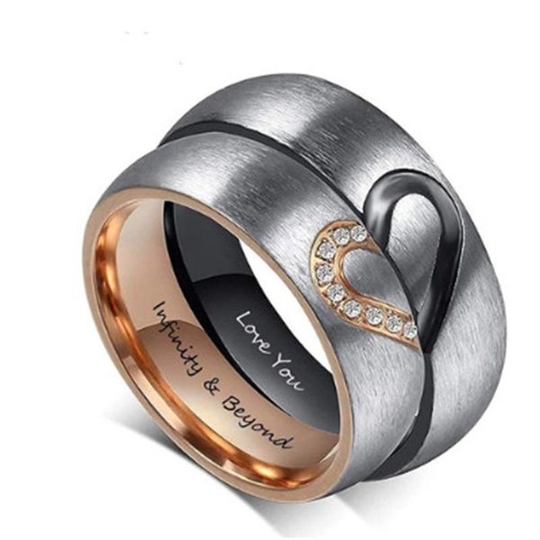 wedding rings personalized heart couple zirconia inside engagement for women men promise gift wholesale, Slivery;golden
wedding rings personalized heart couple zirconia inside engagement for women men promise gift wholesale, Slivery;golden