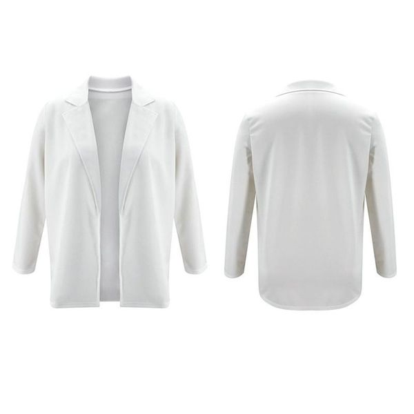 women's suits & blazers ol elegant long coats spring jackets sleeve outwear business sj6665v coat fashion autumn slim ladies woman offi, White;black
women's suits & blazers ol elegant long coats spring jackets sleeve outwear business sj6665v coat fashion autumn slim ladies woman offi, White;black