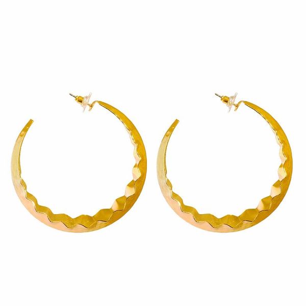 hoop & huggie classical big circle round earrings for women's high-quality fashion statement golden retro charm party jewelry, Golden;silver
hoop & huggie classical big circle round earrings for women's high-quality fashion statement golden retro charm party jewelry, Golden;silver