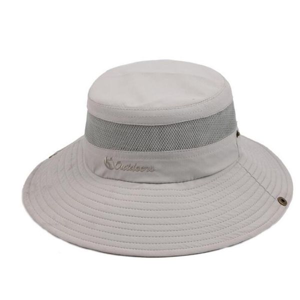 cloches fisherman outdoor mesh safari cap wide brim round camping sun hats for men hiking h35, Blue;gray
cloches fisherman outdoor mesh safari cap wide brim round camping sun hats for men hiking h35, Blue;gray