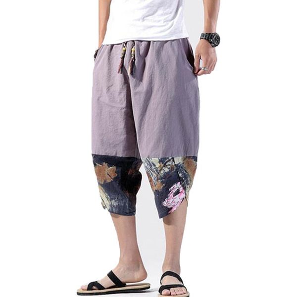 men's pants men 3/4 long length summer harem trousers yoga casual baggy bottoms plus size, Black
men's pants men 3/4 long length summer harem trousers yoga casual baggy bottoms plus size, Black