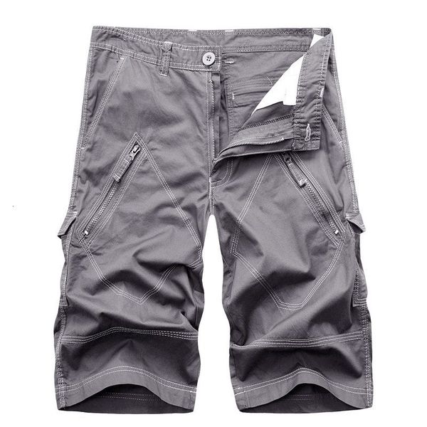 men's pants cargo shorts summer cotton knee length male casual trousers fashion clothing plus size abf7, Black
men's pants cargo shorts summer cotton knee length male casual trousers fashion clothing plus size abf7, Black