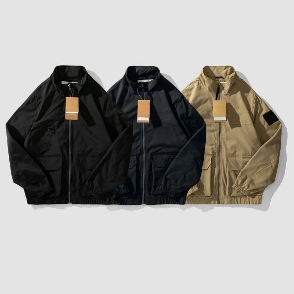 mens coat jackets clothing apparel letters stand collar long sleeve pattern plain natural solid color embroidery womens designers outerwear, Black;brown
mens coat jackets clothing apparel letters stand collar long sleeve pattern plain natural solid color embroidery womens designers outerwear, Black;brown