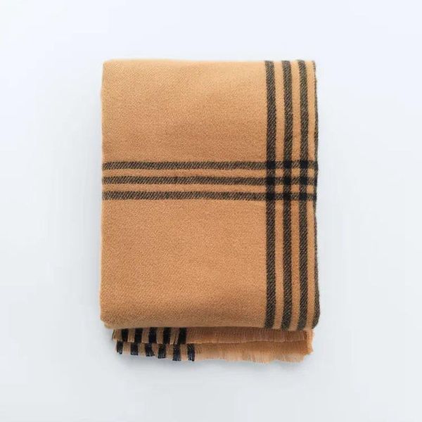 scarves women wool blended scarf geometric double-sided shawl, Blue;gray
