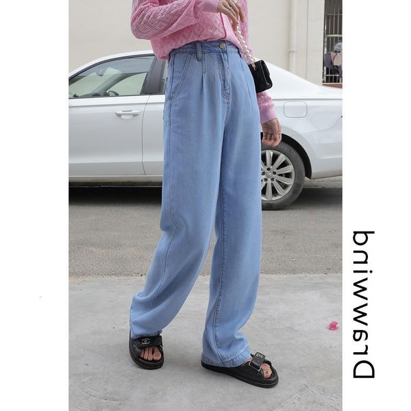 painting style drawwind women's summer loose tube high waist slim pants, Blue
painting style drawwind women's summer loose tube high waist slim pants, Blue