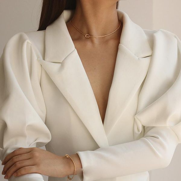 chokers tarcliy gold rope chain necklace twisted bracelet spiral knotted women vintage fashion jewelry, Golden;silver
chokers tarcliy gold rope chain necklace twisted bracelet spiral knotted women vintage fashion jewelry, Golden;silver