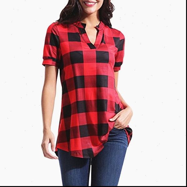 fashion casual womens shirts plaid shirt women checks long sleeve v neck blouse ladies loose button lattice print work wear, White
fashion casual womens shirts plaid shirt women checks long sleeve v neck blouse ladies loose button lattice print work wear, White