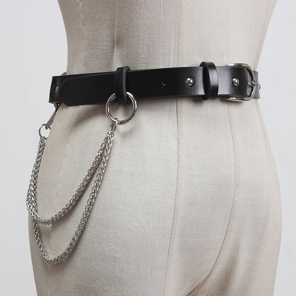 seebeautiful pu leather belts female metal chain irregular pin buckle waist seal girdle spring summer new fashion tide w902 t200427, Black;brown
seebeautiful pu leather belts female metal chain irregular pin buckle waist seal girdle spring summer new fashion tide w902 t200427, Black;brown