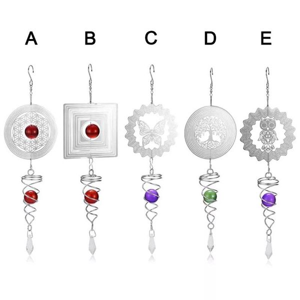 decorative objects & figurines 3d silent rotating metal wind chime hollow wall hanging ornament decor ja55
decorative objects & figurines 3d silent rotating metal wind chime hollow wall hanging ornament decor ja55