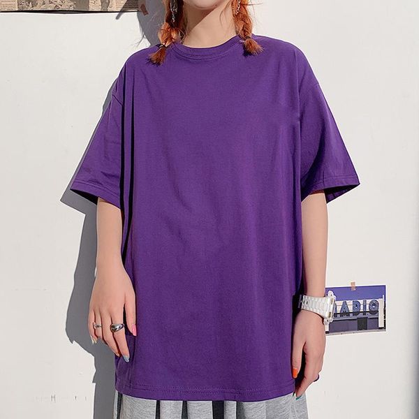 women's t-shirt t camicette femminile di cotone morbido casual donne magliette e estate elastico 2021 manica corta, White
women's t-shirt t camicette femminile di cotone morbido casual donne magliette e estate elastico 2021 manica corta, White