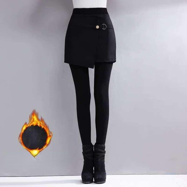 women's pants & capris woman thick autumn winter leggings female push high waist sweatpants ladies two fake skirt trouser plus size a28, Black;white
women's pants & capris woman thick autumn winter leggings female push high waist sweatpants ladies two fake skirt trouser plus size a28, Black;white