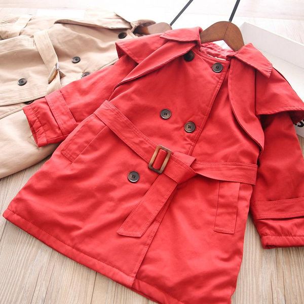 jackets winter girls' 2-color cotton double breasted windbreaker coat children's wear wholesale, Blue;gray
jackets winter girls' 2-color cotton double breasted windbreaker coat children's wear wholesale, Blue;gray