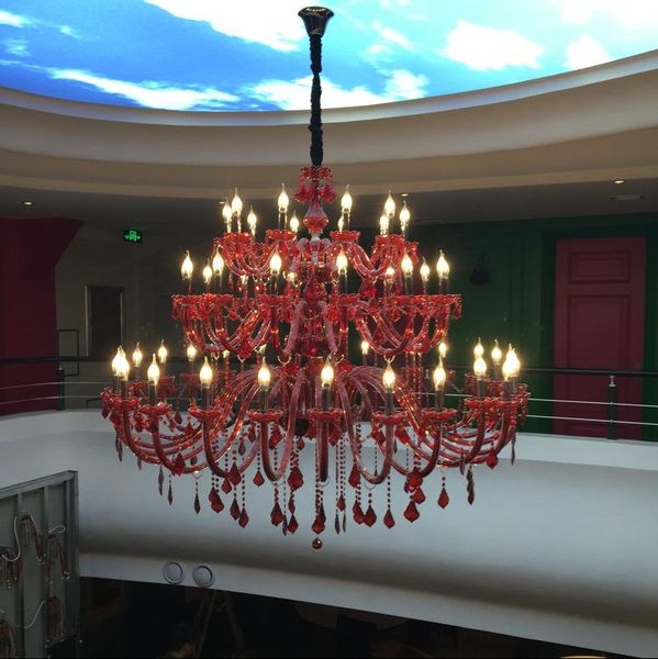chandeliers red crystal chandelier el banquet hall auditorium lobby restaurant 3 layers 4 pendant engineering
chandeliers red crystal chandelier el banquet hall auditorium lobby restaurant 3 layers 4 pendant engineering